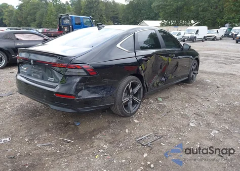 2024 Honda Accord Hybrid Sport из США, поврежденный, VIN 1HGCY2F55RA053287